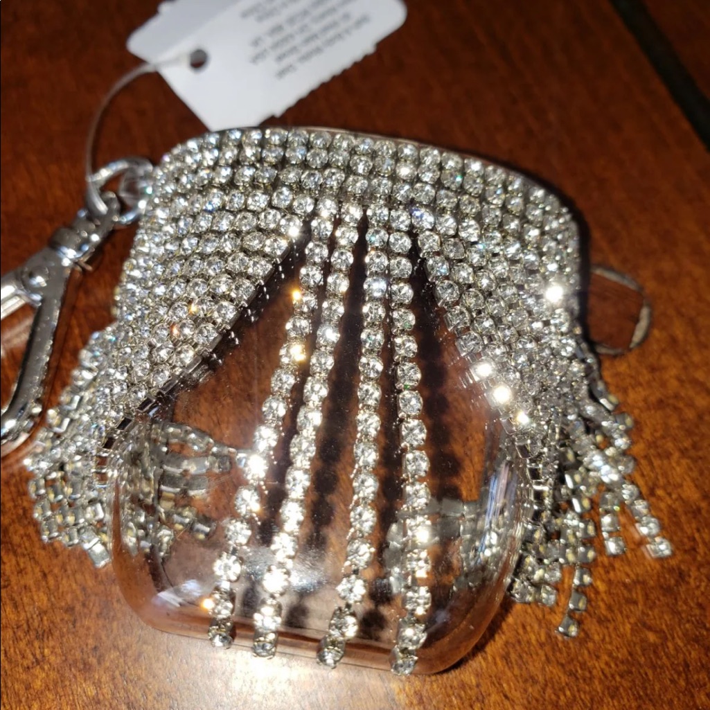 Rare & Gorgeous! Rhinestone Bling Sanitizer Holder